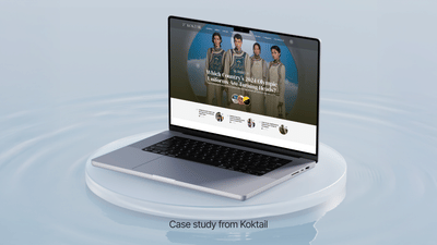 Koktail - Ergonomie (UX/UI)