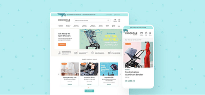 UI & UX Design for eCommerce - Website Creation
