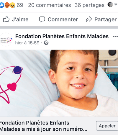 Fondation Planètes Enfants Malades - Branding & Positioning
