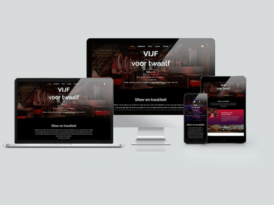 Website Vijf Voor Twaalf Gent - Création de site internet