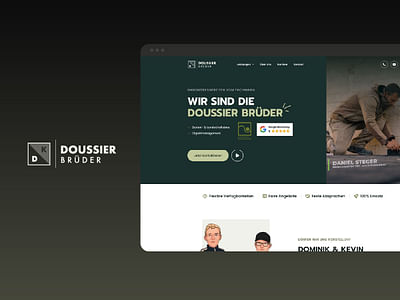 Doussier • WordPress Webseite - Pubblicità online