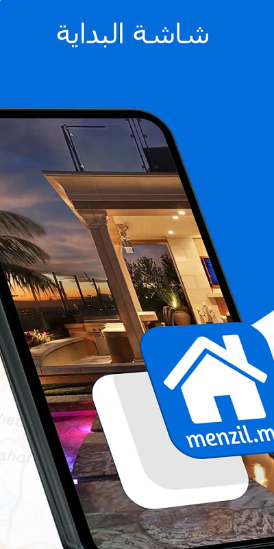 MENZIL.MR Real Estate App - Application mobile