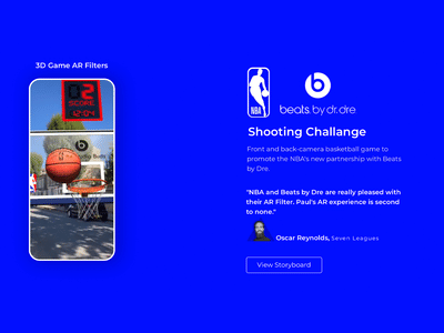 NBA X Beat AR Filter - 3D