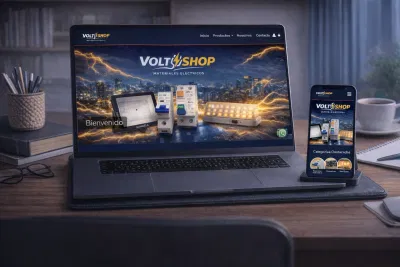 VoltShop - Website Creatie