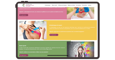 Cabinet de kinésiologie Bien-Être - Website Creation