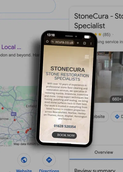 StoneCura Flooring Specialists Website Rebrand - Marketing