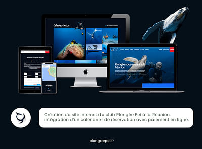 Refonte du site du club de Plongée Péi - Creazione di siti web