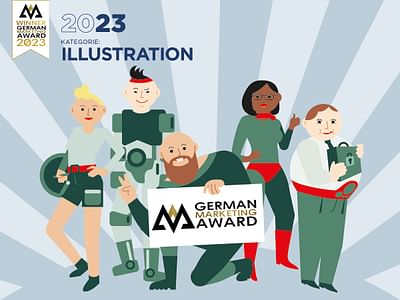 Cyber Helden - Grafikdesign