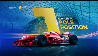 Doha Formula 1 - Publicité
