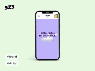 LILIA SLEEP | Brand Design - Publicité