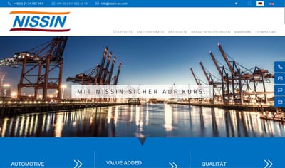 Spedition & Logistik - Website Creation