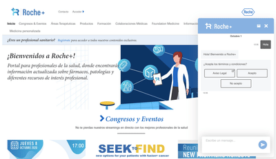 Desarrollo de Chatbot para Roche - Diseño Gráfico