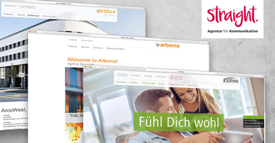 Weltweiter Typo3 Relaunch für 21 Länder - Branding y posicionamiento de marca