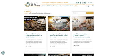Coeur de Pierre - E-commerce