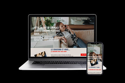 Conception UX/UI — Coach Dany Grace - Création de site internet