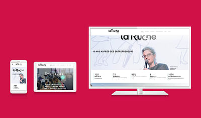 La Ruche - Website Creatie