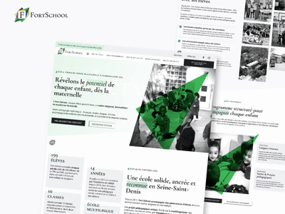 Site Fort School – Générer des inscriptions et valoriser l’offre - Creación de Sitios Web