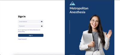 Metropolitan Anesthesia Consultants - Software Ontwikkeling