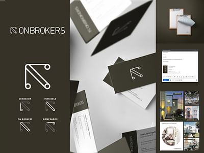 Branding for Credit Brokers - ON BROKERS - Image de marque & branding