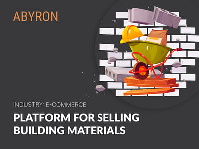 Platform for selling building materials - E-commerce
