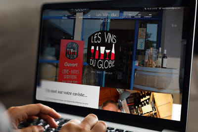 Les Vins du Globe - Website Creation