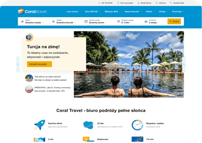 Coral Travel - Ergonomy (UX/UI)