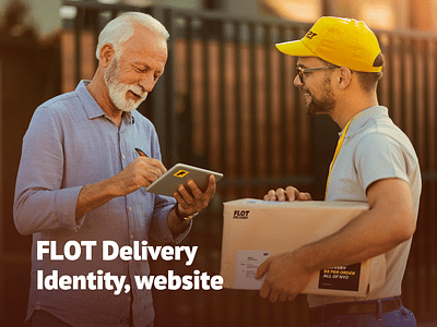 FLOT Delivery: Website & New Brand Identity - Création de site internet