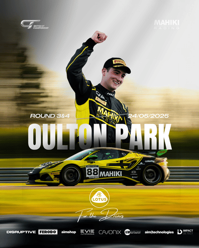 Oulton Park Race Week Social Media Poster - Redes Sociales