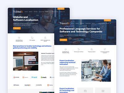 Design and development of a promotional website - Création de site internet