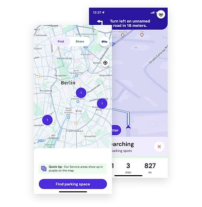 Parking Match - Application mobile