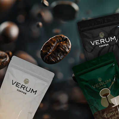 Verum Coffee - Website & Brand Identity Design - Marketing