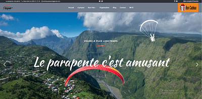 Saint-Leu Parapente - Graphic Design