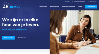 We zijn er in elke fase van je leven! - Création de site internet
