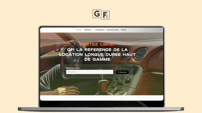 GFI - Site internet vitrine pour une entreprise de vente de voiture - E-commerce