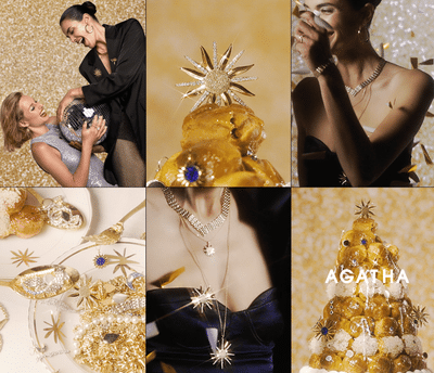 Social Media x Content Christmas | Agatha Paris - Grafische Identität