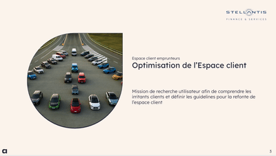 Stellantis - Audit UX, recherche utilisateur et refonte Product UX/UI - Ergonomie (UX/UI)