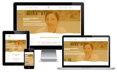 Modernes Webdesign - Website Creatie