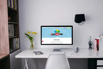 Nieuwe website More to Kids - Création de site internet