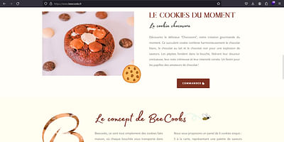 Site web Beecooks - Website Creatie