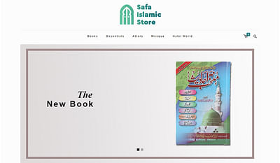 Safa Islamic Book Store - Webseitengestaltung