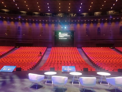 Prompteur pour Conférence HIMSS25 au Palais des Congrès de Paris - Evénementiel
