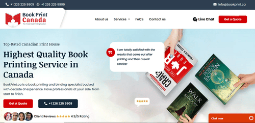 Book Print Canada cover