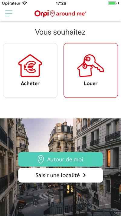 ORPI Around Me - Application mobile