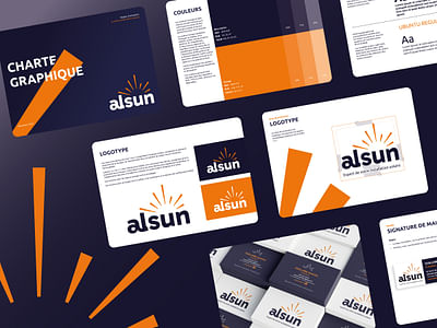 ALSUN - Identité & site web - Creación de Sitios Web