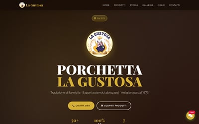 Local-SEO Website for a Family Porchetta Maker Since 1973 - Website Creation