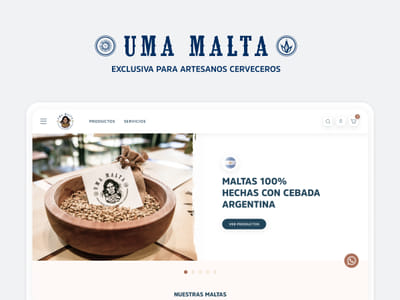 Magento Ecommerce & Branding Launch l UMA malta - Design & graphisme