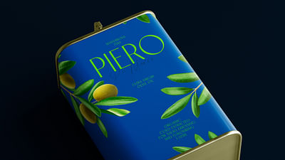 PIERO Olive Oil Branding & Packaging - Packaging