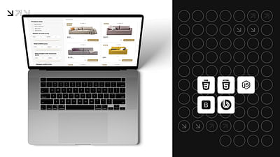 Trilingual website for a Furniture Company Blest - Création de site internet