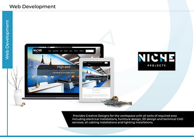 Niche Projects Website Development - Web Application