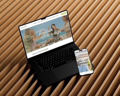 hémisphère Sud : Site web et stratégie digitale - Création de site internet